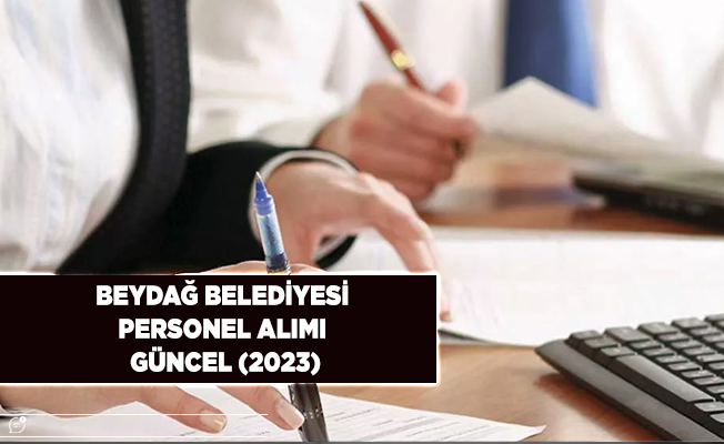 Beydağ Belediyesi Personel Alımı
