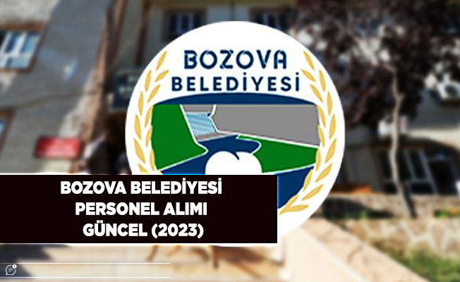 Bozova Belediyesi Personel Alımı