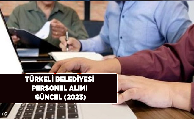 Türkeli Belediyesi Personel Alımı